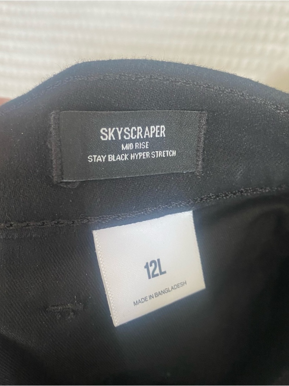 Express Black Skyscrapee Flare Jeans size 12L - Picture 5 of 9